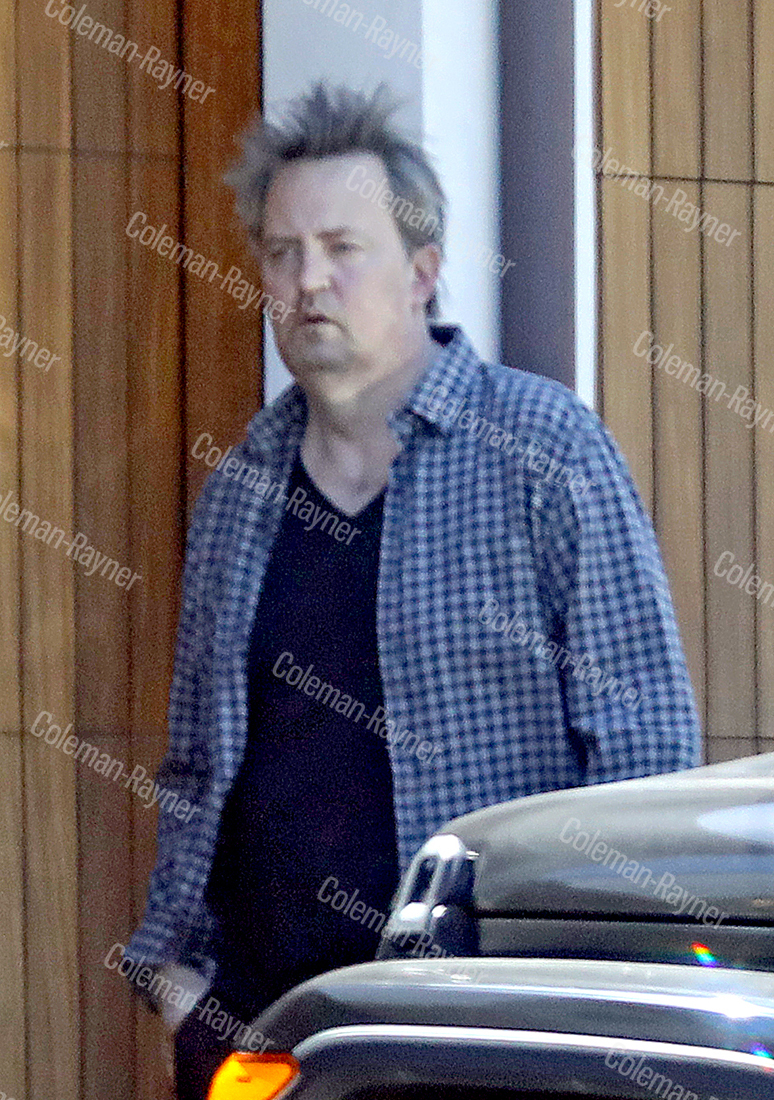 Photo exclusive: First candid pics of Matthew Perry in five months